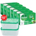 Free 2pcs Tiffin Box with Dettol Original Soap Germ Defence Pack of 6 (70gm X 6), Bathing Bar Soaps with protection from 99.99% illness-causing germs.. 