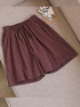 Women shorts 2024 Summer Casual Solid Cotton Linen shorts high waist loose shorts for girls Soft Cool female shorts M-3XL. 
