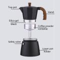 Stovetop Espresso Maker Moka Pot Coffee Brewer Moka Pot Percolator 150ml. 
