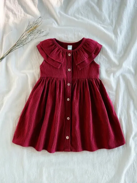 Charming%20Orange%20Spring%20Dress%20for%20Baby%20Girls%20%E2%80%93%20Four-Way%20Stretch%20&%20Flared%20Design%20-%20Image%208