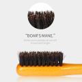 Boar Bristle Beard Brush Anti Static Styling Comb With Wood Handle Men Hairdressing Face Hair Shaving Mustache Grooming Kit Tool.