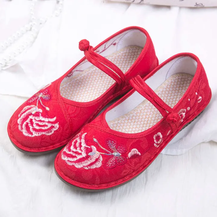 2022%20New%20Old%20Beijing%20Cloth%20Women's%20Fashion%20Handmade%20Embroidered%20Hanfu%20Ethnic%20Style%20Soft%20Sole%20Mom%20Single%20Shoes%20-%20Image%206