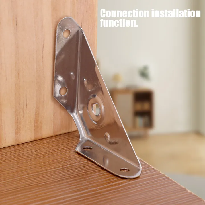 1/4Pcs%20Stainless%20Steel%20Multi-function%20Small%20Angle%20Support%20Frame%20Furniture%20Angle%20Frame%20Connector%20Angle%20Triangle%20Support%20Frame%20-%20Image%202