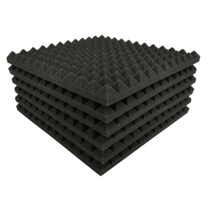 12%20Pack%20Pyramid%20Shape%20Soundproof%20Foam%20Sound%20Proof%20Padding%20Treatment%20Panel%20for%20Echo%20Bass%20Insulation%20-%20Image%202