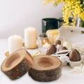 12Pcs Wooden Candle Holder,for Wedding Party for Table, Home Decor.