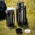 GIANXI Large Capacity Vacuum Flasks Stainless Steel Thermos Bottle Outdoor Travel Keeping Warm And Cold Water Bottle. 