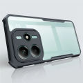 ( Redmi Note 14 5G ) Brand Cover " Xundd " Case For Xiaomi Redmi Note 14 5G Airbag Shockproof Shell Camera Protection Back Transparent Coverr  - Black. 