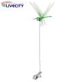 Dragonfly Decoration Clip 3pcs Weather-resistant Dragonfly Clips Strong Grip Anti-slip Outdoor Garden Decoration Kit Fake Dragonfly Clip.