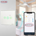 Smart WiFi Fan Switch – Remote & Touch Control | Works with Alexa & Google Home | 86x86mm | 1-Year Warranty – TechLimb.