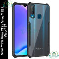 Xundd Protective Back Cover For VIVO Y11 / VIVO Y12 / VIVO Y15 / VIVO Y17 Cases Shockproof Airbag Bumper Soft Back Transparent Shell Cover.