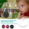 Betta Fish Mirror Floating Double-Sided Fishbowl Mirror Amusing Aquarium Decor For Fish Tank Office Home And Living Room. 
