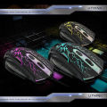 UThink V100 Gaming 3 Color Backlight Keyboard With Mouse. 