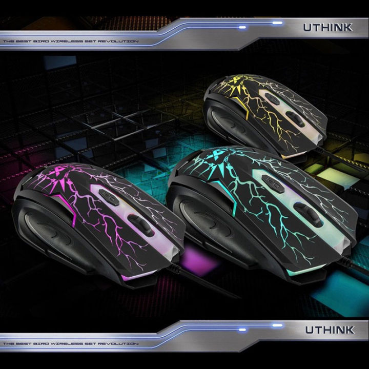 UThink%20V100%20Gaming%203%20Color%20Backlight%20Keyboard%20With%20Mouse%20-%20Image%205