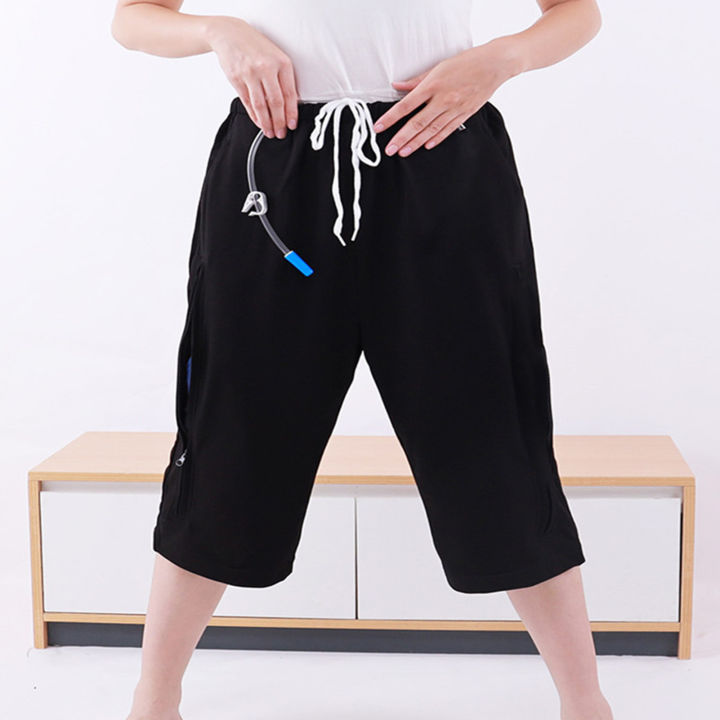 Sunnyheart%20Elderly%20Pants%20Single%20Pocket%20Cystostomy%20Patient%20Care%20Pants%20-%20Image%204