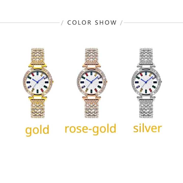 badgeLouisWill Crystal Women Watches Diamond Watch Ladies Top Luxury Brand Ladies Casual Women's Crystal Watches Rhinestone Casual Wristwatch