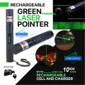 Green Laser Pointer Rechargeable Laser Pointer Laser Light Adjustable Focus Laser Light Professional Laser Light. 