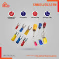 CABLE LUGS 2.5 RM , MIXED 100PCS (O+I+JACK+U) TYPE INSULTED CABLE CONNECTOR. 