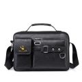 Men's PU Leather Shoulder Bag Fashion Male Messenger Crossbody Bag Men Business Travel Handbag Boy Phone Bag. 