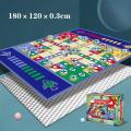 New Design Kids Carpet Ludo Board Game Mat for Children Portable Travel Children Toy Chess Family And Party Games. 