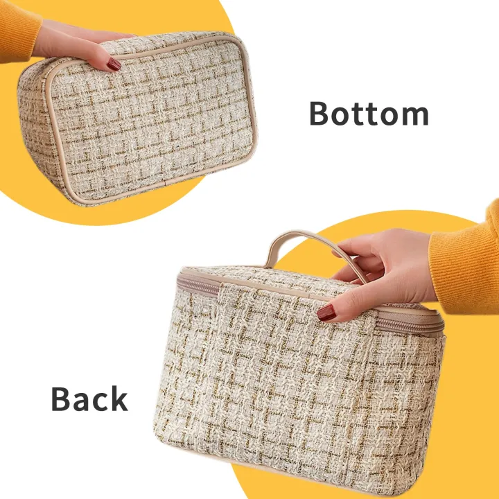 Large%20Capacity%20Cosmetic%20Bag%20with%20Zipper%20Closure%20Makeup%20Bag%20Durable%20Polyester%20Vanity%20Bag%20Portable%20Toiletry%20Bag%20-%20Image%204