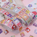 500Pcs/Roll Cartoon Cute Roll Stickers Sanrio Kulomi Melody Teacher Children Reward Stickers Gift. 