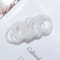 Women's Spiral Hair Ties Telephone Wire Cord Girl Hair Ring Elastic Head Bands Rubber Band Scrunchies Ladies Headwear Sweet Korean Large Spring Summer Thickened Stretchy Children Durable Tie Hair Tool Hair Accessories. 