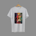 The Future Diary Mirai Nikki Yuno Gasai Anime White Poly Cotton T-Shirt - T Shirt. 
