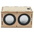 【FUPANG】Speaker Experiment Bluetooth Speaker Box Electronic Sound Builds Your Own Wood Case Bluetooth Speaker Sound.