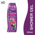 Fiama Shower Gel Blackcurrant & Bearberry Body Wash With Skin Conditioners For Radiant Glow | 250ml Bottle |Made in India.