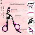 Professional Manual Eyelashes Curling Tweezers Clips Eyelash Curler Protable Women Long Lasting Makeup Eyelash Curler for All Eye Shapes Beauty Makeup Tools. 