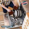 Stainless Steel Measuring Spoons Set of 7 Stackable Measure Spoon for Dry and Liquid Ingredients Etched Marked Baking Cooking Spoon with Detachable Ring Holder.