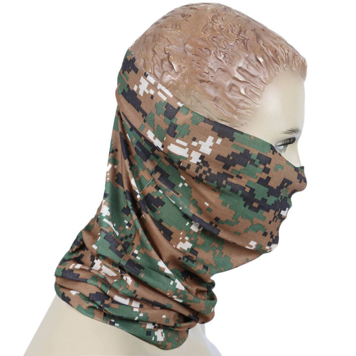 Head Snood Neck Tube Outdoor Wrap Shawl Scarf Buff Head wear New multi functional seamless wear