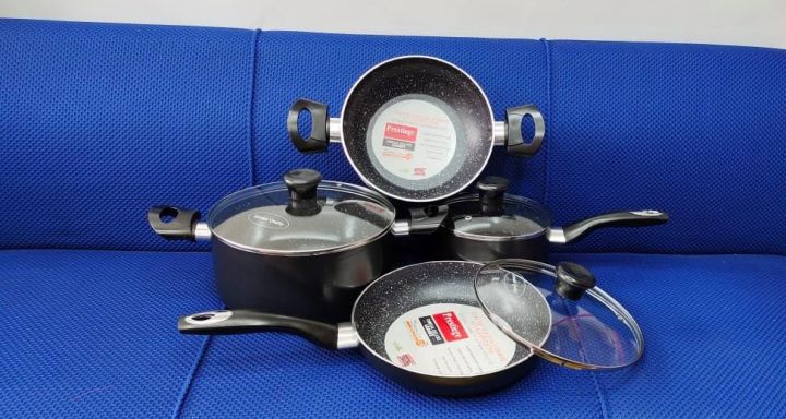 New%20Prestiege%20Non%20Stick%207%20Pcs%20Cookware%20Set%20Marble%20Coating%20Layers%20For%20Superior%20Release%20-Marble%20Coated,1Pcs%20Casserol,1Pcs%20Fry%20pan,1Pcs%20Korai,%20food%20Grade%20Spoon,1Pcs%20Milk%20pan,%20With%203Pcs%20Lid,%20Gift%20And%20Home%20Decoration.%20-%20Image%206