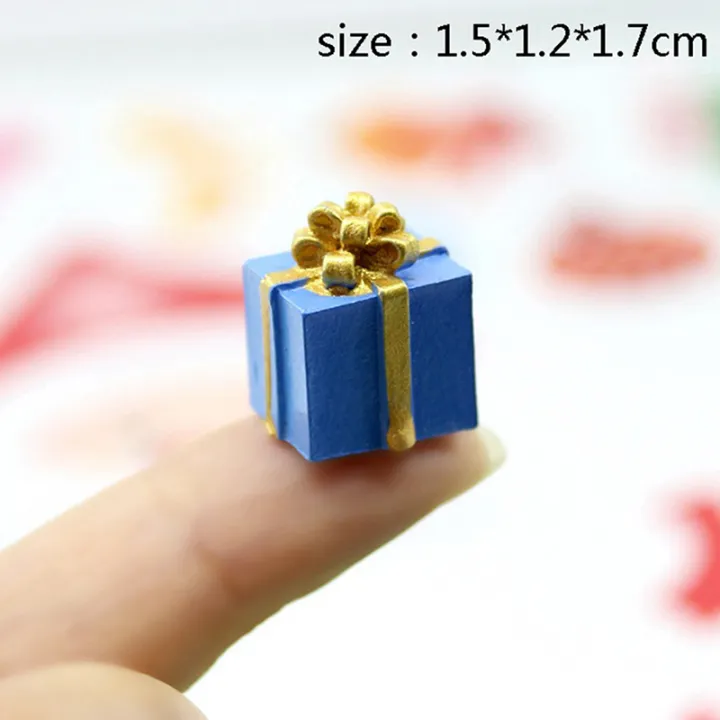 5PCS%201/12%20Scale%20Miniature%20Dollhouse%20Christmas%20Gift%20Box%20Decoration%20Accessories%20-%20Image%205