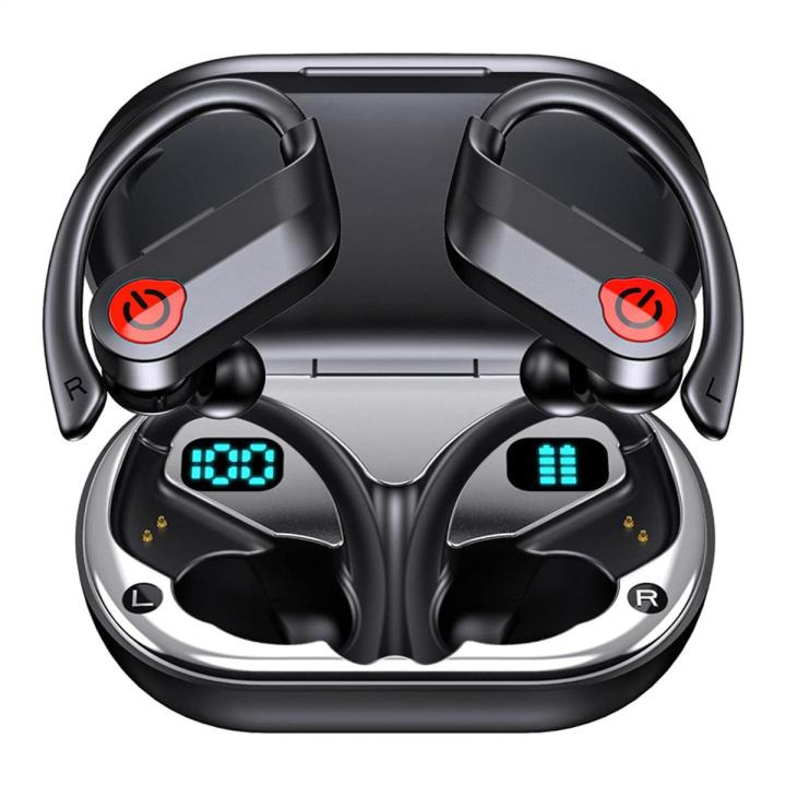 Wireless Earbuds Stereo Sound Ear Buds IPX7 Waterproof Over Ear