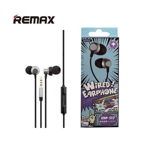 Remax RM-512 3.5mm Wired Music Earphone Heavy Bass | Daraz.com.bd