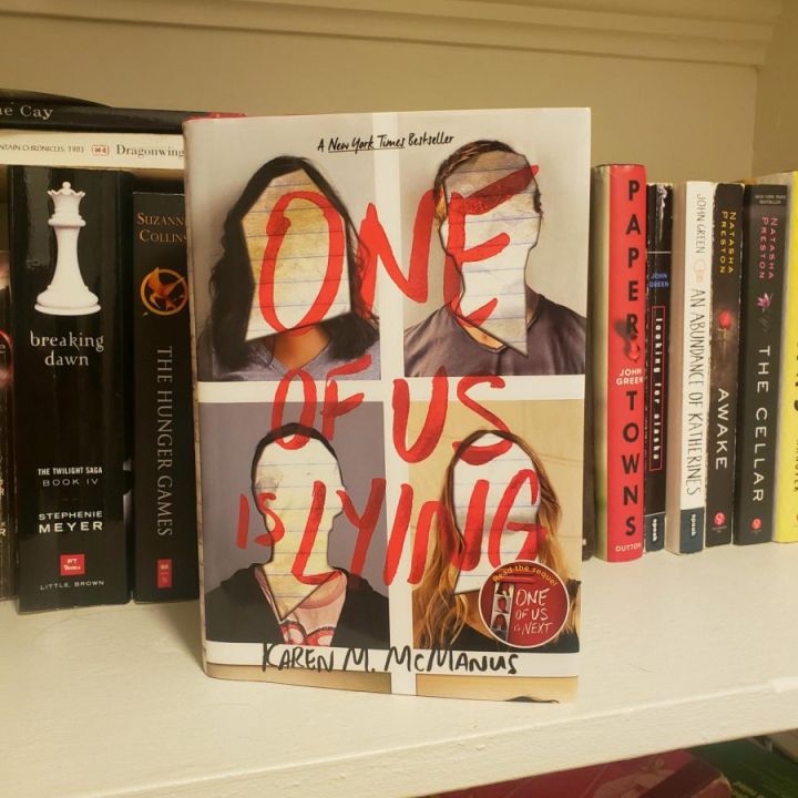 One of Us Is Lying | One of Us Is Lying #1 | Novel by Karen M. McManus| Matte Lamination | Premium Pages
