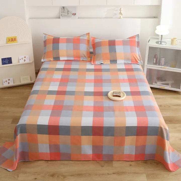 Thickened%20brushed%20bed%20sheet%20single%20piece%20solid%20color%20washed%20cotton%201.2%20meters%201.5%20meters%20modern%20simple%20single%20red%20quilt%20ins%20-%20Image%207