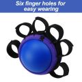 SOMEDAYZL Fitness Hand Grips Hemiplegia Finger Exerciser Grip Ball Stroke Exercise Rubber Elderly Strength Recovery Training Finger Trainer/Multicolor.