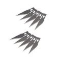 Stainless Steel Precision Pen Cutter Spare Blades For Refill (10 piece).