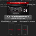 3D VR Headset Smart Virtual Reality Glasses Helmet Viar Android Lenses with Controllers Binoculars.