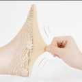 1 Pair Invisible socks for Women (Free Size) girls Lace Boat Socks Elastic – Breathable, Thin, Non-Slip Silicone Liner Short Ankle Socks for Summer.