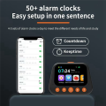 Children'S AI Intelligent Alarm Clock Multifunctional Voice Dialogue Machine Time Management Self-Disciplined Clock B. 