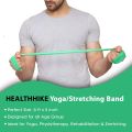 Theraband for Physiotherapy, Stretching, Yoga & Resistance Workout | Latex-Free, Anti-Allergic & Tear-Resistant thera band for exercise, Size 60 X 5 inch. 