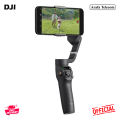 DJI Osmo Mobile 6 Gimbal Stabilizer for Smartphones, 3-Axis Phone Gimbal, Built-In Extension Rod, Object Tracking, Portable and Foldable, Vlogging Stabilizer, YouTube TikTok, Slate Gray.