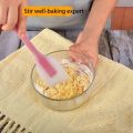 Silicone Scraper Translucent Large Cream DIY Baking Supplies Cake Tools.