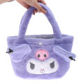 Women Girl Gifts Sanrio Bag Kawaii Kuromi Cinnamoroll My Melody Cartoon Anime Plush Handbag Cosmetic Bag Travel Storage Bag Watty Store. 