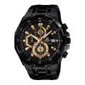 Casio Edifice EFR-539BK-1AVUDF Analog Wrist Watch For Men - Black. 