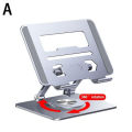 Adjustable 360° Rotating Portable Tablet Stand for 7-8 inch Tablets, High-Quality Aluminium Alloy. 