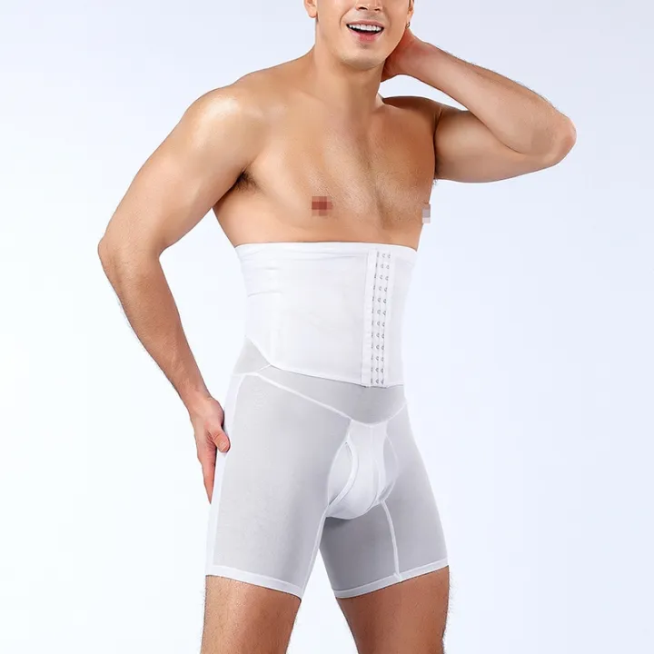 Men%20Body%20Shapers%20Tummy%20Control%20Panties%20Waist%20Trainer%20Belt%20Slimming%20Underwear%20Male%20Modeling%20Shapewear%20Compression%20Shorts%20-%20Image%205